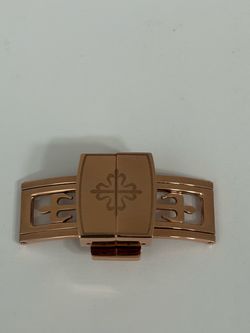 Aftermarket Aquanaut Style Rose-Gold Tone Deployant Watch Clasp Buckle