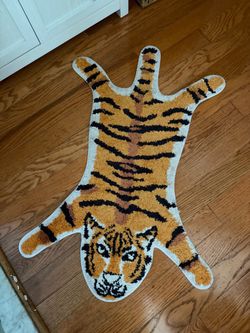 Tiger Rug / Decorative Floor Mat – 38” x 25”