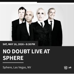 No Doubt At The Sphere - Saturday May 16