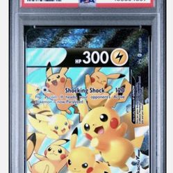Pikachu V- Union #140 PSA 10