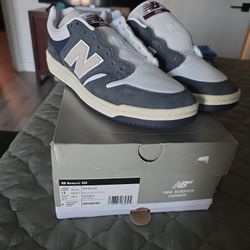 New Balance numeric navy white