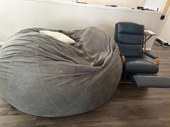 6 Foot Bean Bag Lounge Chair