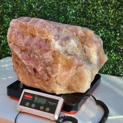 Raw Rose Quartz 84lbs  Raw Crystal
