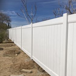 Vinyl Fence 
