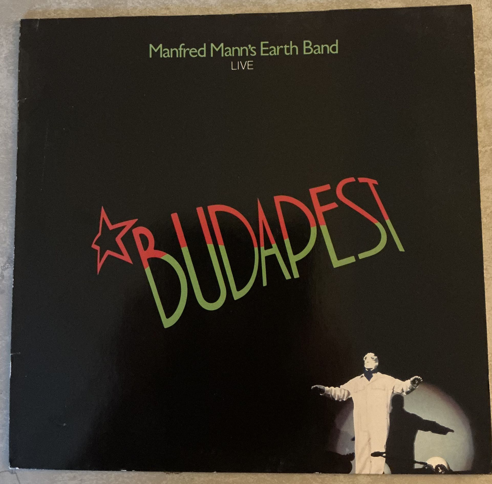 Manfred Mann’s Earth Band “Budapest” Live Recording 1983, Stereo, Bronze Records, LP