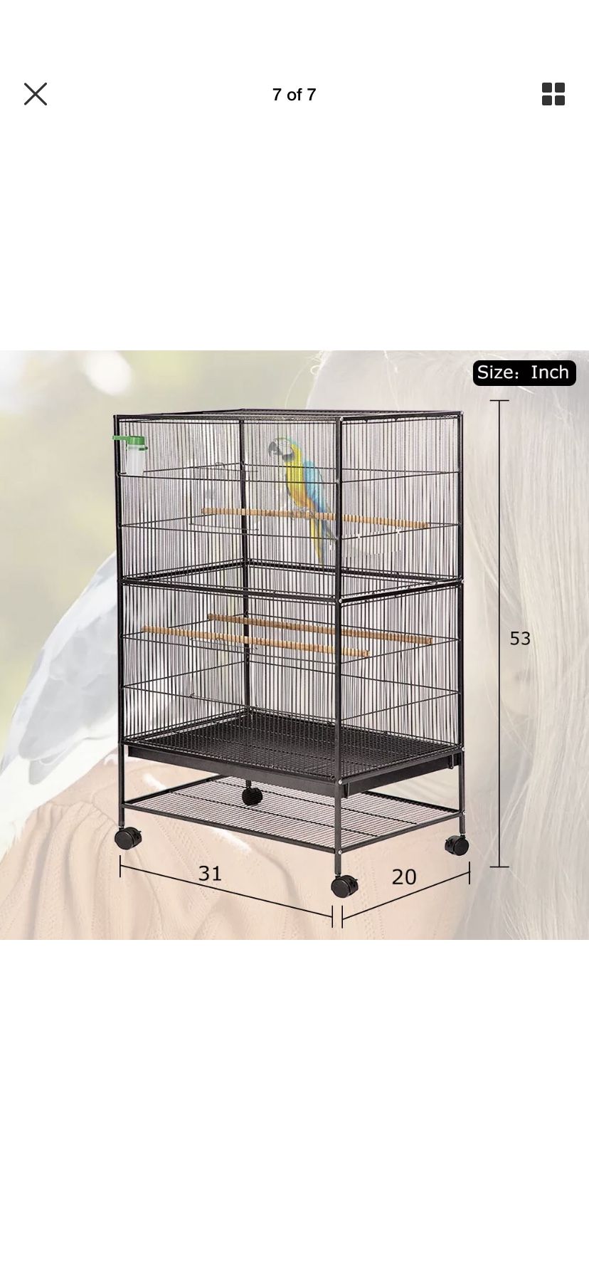 Brand new cage great for sugar gliders or birds