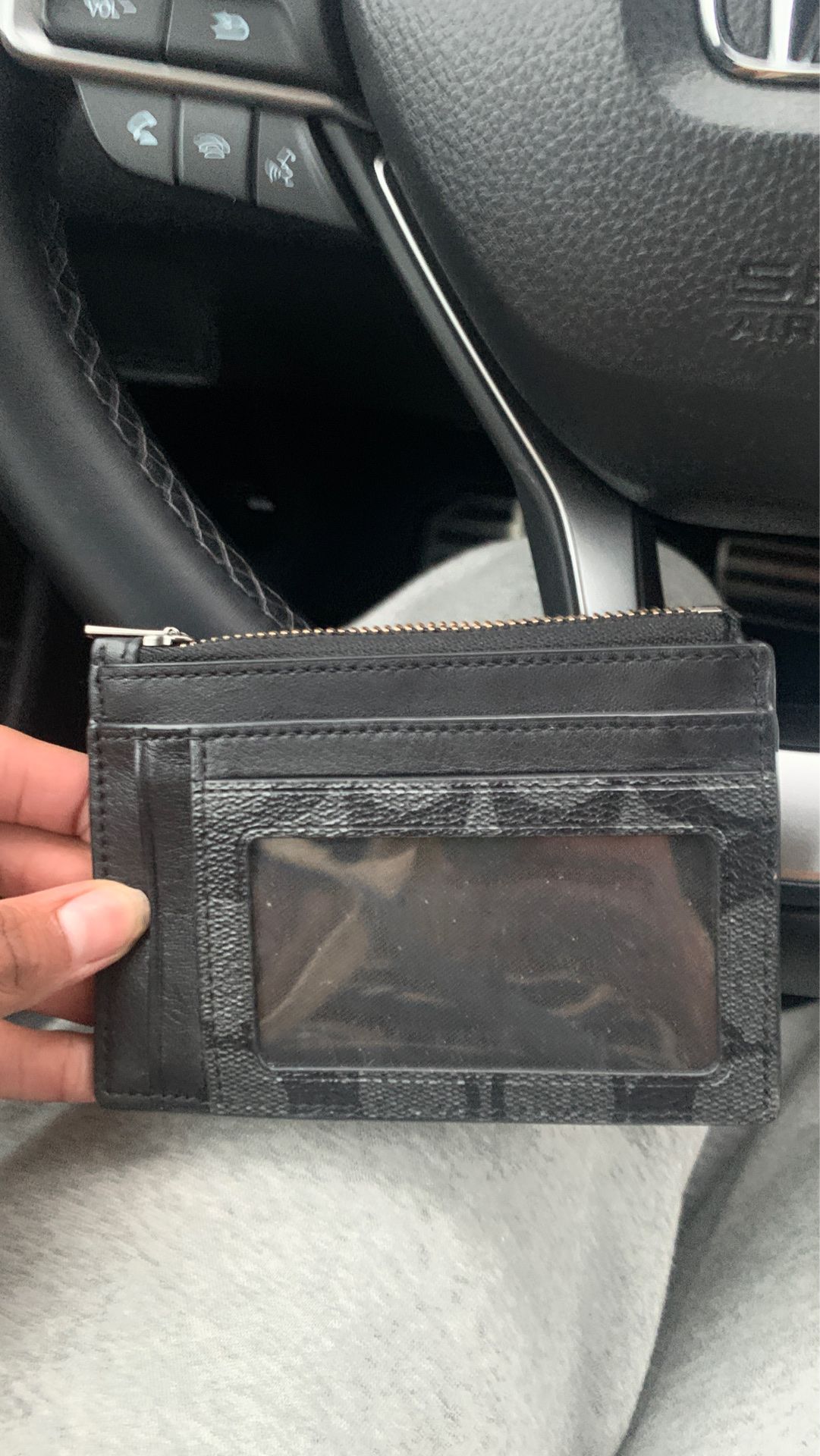 Real Coach wallet (black)