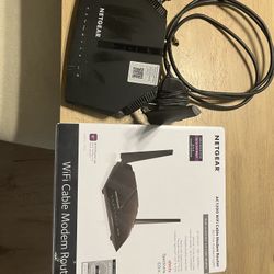 Netgear Wi-Fi Cable Modem Router