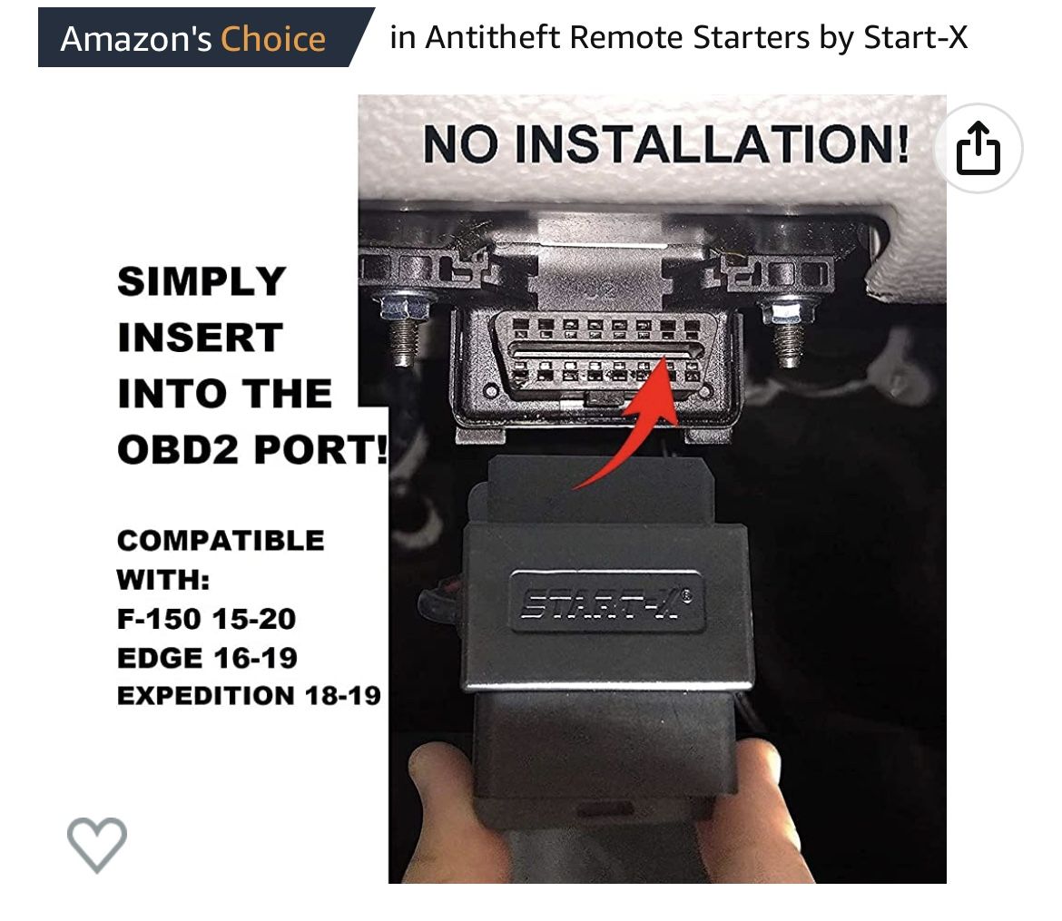 Remote Start - Ford Trucks & SUVs