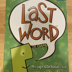 Last Word Board Game 