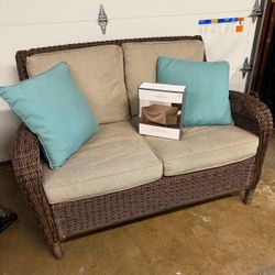 Outdoor patio sofa loveseat furniture