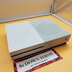 Microsoft Xbox One S - $1 DOWN TODAY, NO CREDIT NEEDED