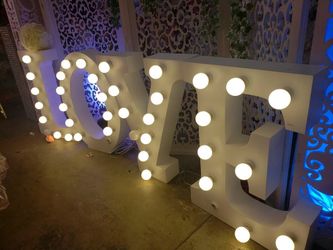 Love Jumbo Letters