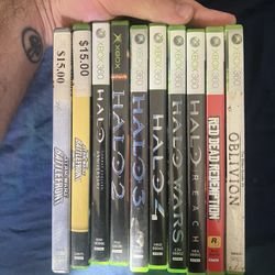 X Box Game Lot 