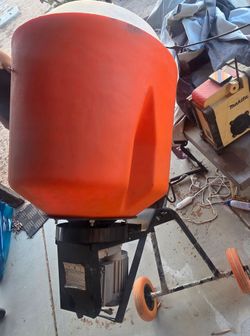 Portable Electric Cement Mixer – Working – Heavy Duty