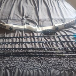 Cross bow and arrows