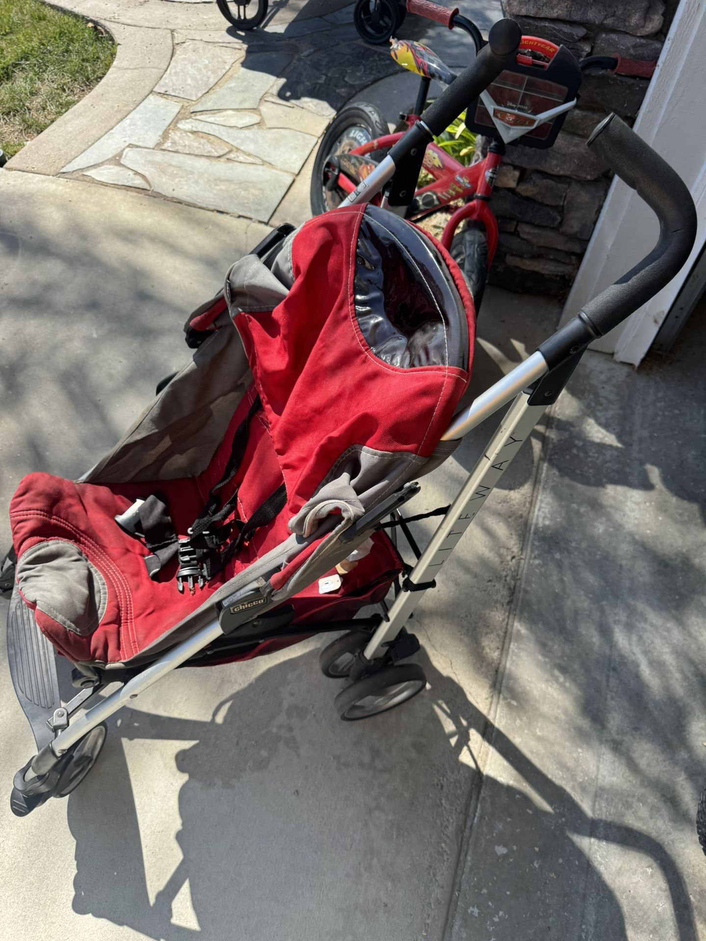 Chicco Liteway Stroller, Compact Fold Baby Stroller with Canopy, Lightweight Aluminum Frame Umbrella