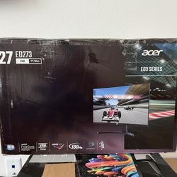 Acer Nitro 27" Curved Monitor – ED273 | 165Hz | Full HD | 