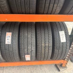235/65/16 four tires cargo continental