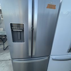 Whirpool Beautiful Stainlees Steel 3 Doors Refrigerator 
