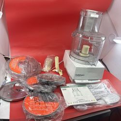 CUISINART PRO CUSTOM 11 CUP FOOD PROCESSOR DLC-8S W/ ACCESSORIES WHITE