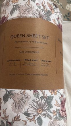 Brand New Queen size sheets