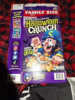 Halloween Cereal Box