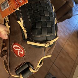 Lefty 12.5” Baseball Mitt Never Used 
