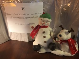 Hallmark Jingle Pals Snowman Dog Animated