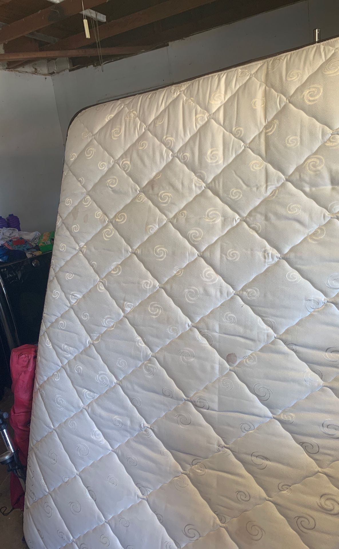 Bed with mattress included
