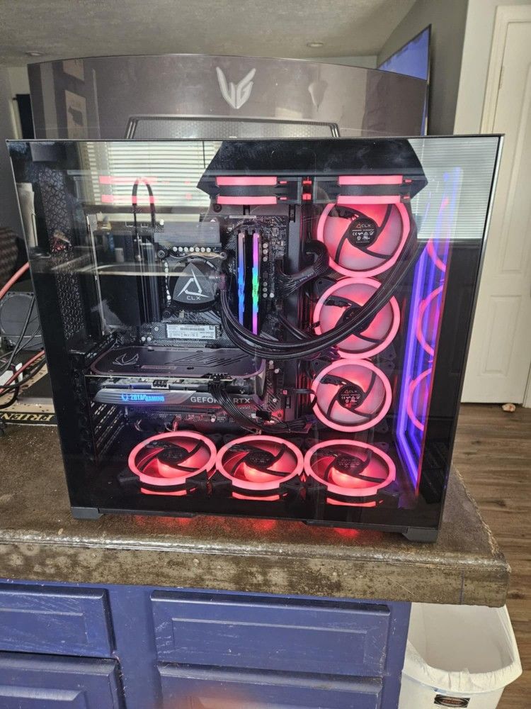 CLX SET Gaming Desktop 64 Gb GoForce RTX-45' Curved LG Moniter