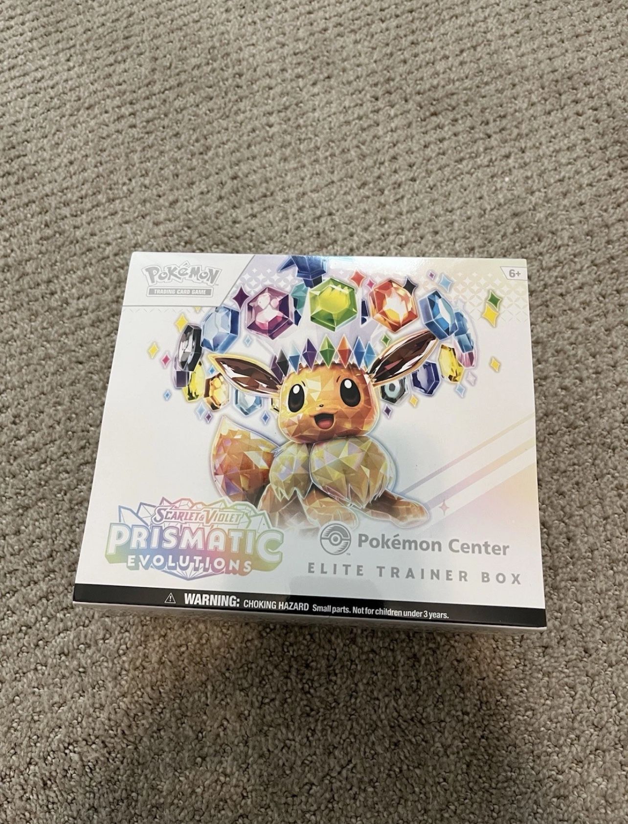 Pokemon TCG Prismatic Evolutions Pokemon Center Elite Trainer Box ETB New