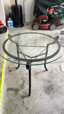 Glass table