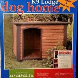 Wooden Dog House