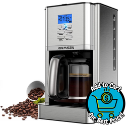 AIRMSEN Stainless Steel Coffee Maker