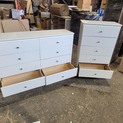 Set Of Dresser, Cajonera, Gabetero 