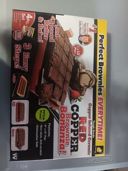 Red Copper Brownie Bonanza 4-Piece Baking Set