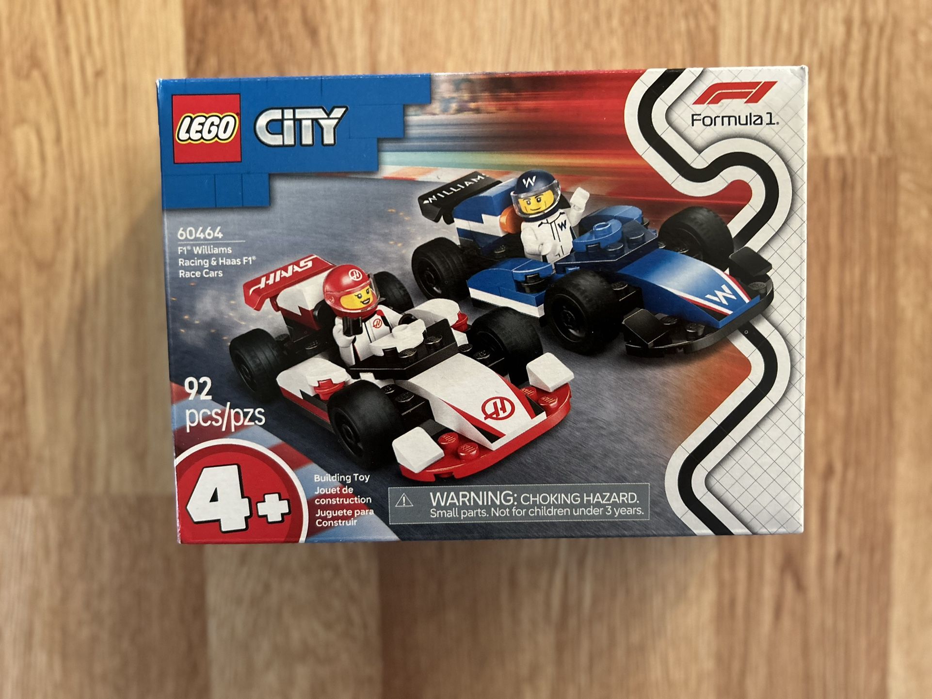 Lego City F1 Race Card