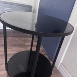 IKEA side table black 