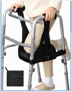 Knee Sling for Walker, 6CM Dual-Layer Memory Foam Leg Support Attachment