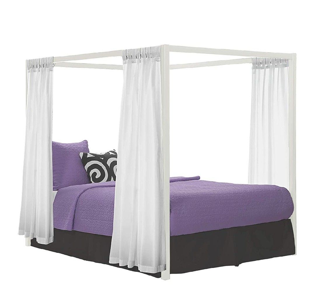 Queen Size Canopy Bed Frame **Brand New in Unopened Box** Same Day Delivery