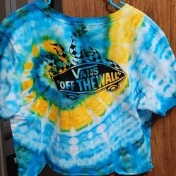 Vans Crop Top Tye Dye