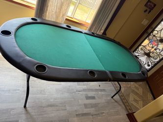 Poker table with legs