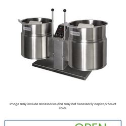 Cleveland 3 Gallon Ea Dual Electric Kettle Like New