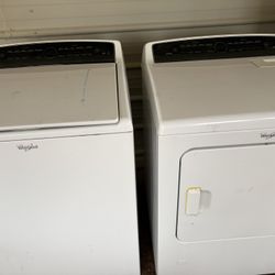 Whirlpool Washer and Dryer