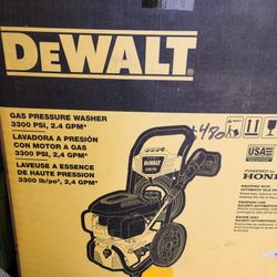 Dewalt 3300psi Gas Pressure Washer 