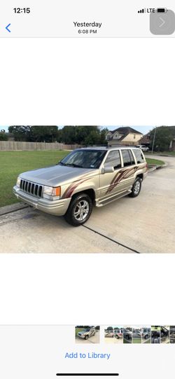 1998 Jeep Cherokee 4 x 4 Limited addition 5.2 v8