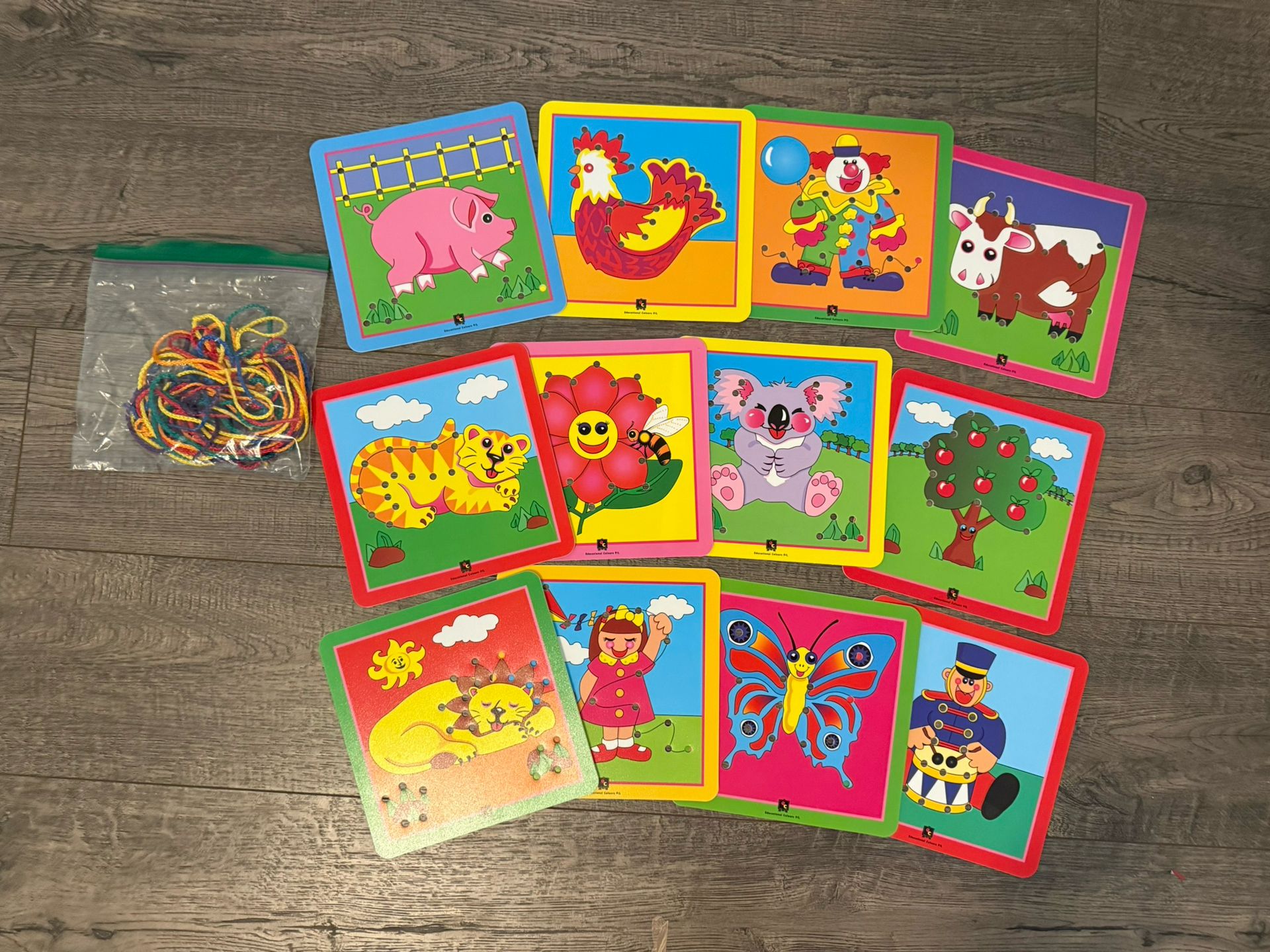 Lacing Cards, Development Game