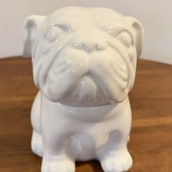 English Bull Dog Cookie/Treat Jar 