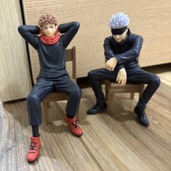 Jujutsu kaisen break time Bandai figures
